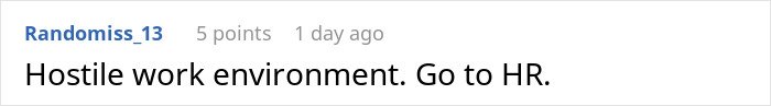 Screenshot of an online comment about a woman claiming entitlement to a day off on Christmas due to having kids.