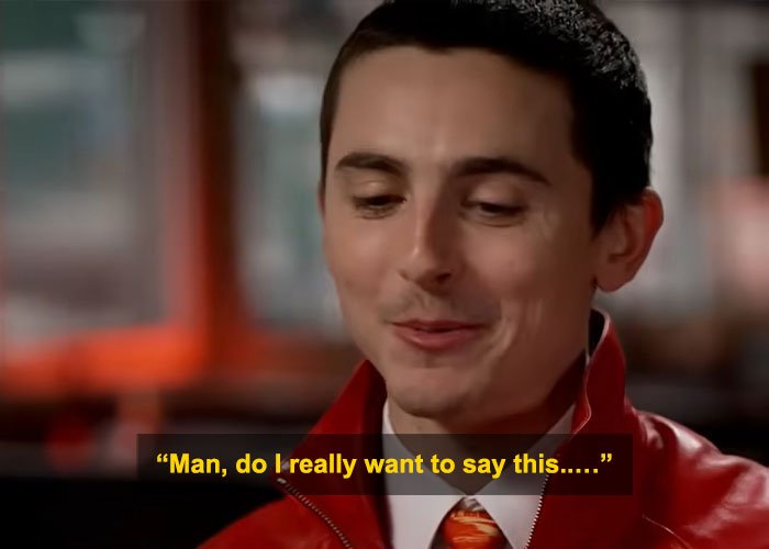 Timothée Chalamet in a red jacket during an interview, facing backlash over perceived arrogance and criticism.