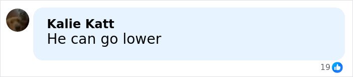 Screenshot of a social media comment reacting to Maria Shriver’s furious post on Kennedy Center renaming.
