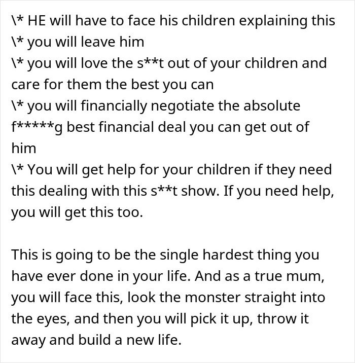 Text excerpt discussing a man unsure if affair partner&rsquo;s baby is his child or grandchild while addressing family challenges.