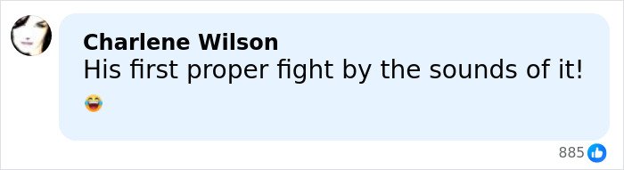 Screenshot of a social media comment joking about Jake Paul’s broken jaw becoming the internet’s latest punchline.