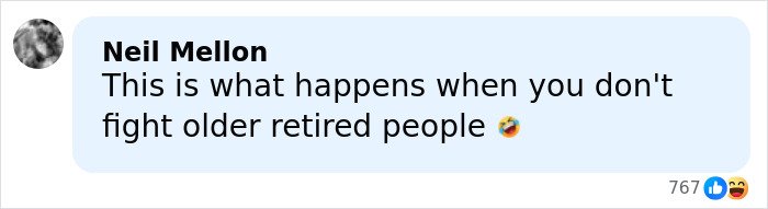 Comment on social media post referencing Jake Paul's broken jaw and internet reactions with humor and emojis.