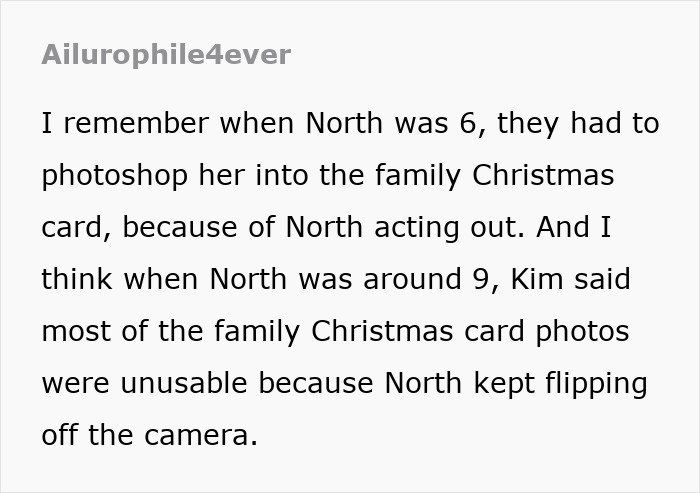 Fan comments about Kim Kardashian&rsquo;s Christmas card failure hint at challenges in kids&rsquo; home life and family photo issues.