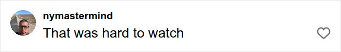 Comment on social media post by nymastermind expressing difficulty watching the pit bull attack on toddler incident.