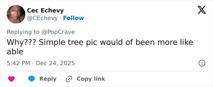 User profile picture of a woman responding to a tweet about Madonna’s holiday lingerie photoshoot photo editing debate.