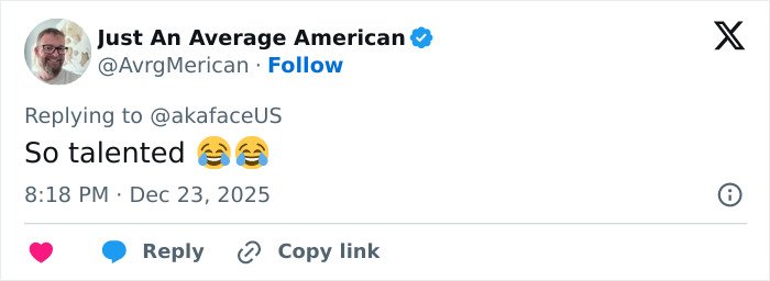 Screenshot of a tweet reacting to Machine Gun Kelly's boy band dancing going viral with laughing emojis.