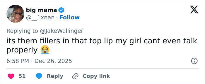 Screenshot of a social media post discussing fans zooming in on Millie Bobby Brown in a viral Stranger Things shot.