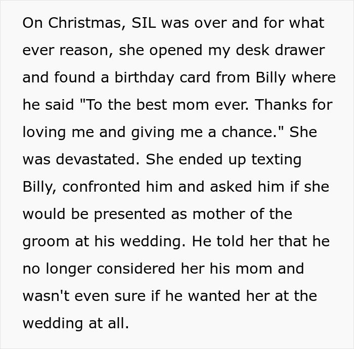 Alt text: Woman lets nephew call her mom, bio mom finds out and demands she stops, sparking family tension and confrontation.