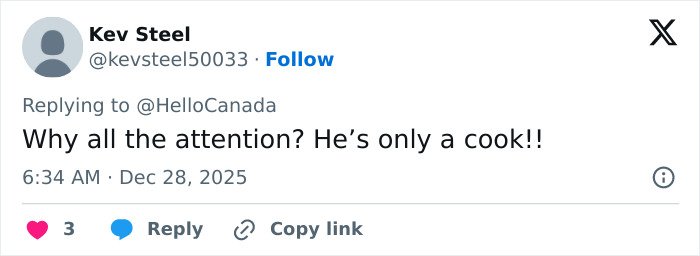 Tweet from a user questioning the attention on Gordon Ramsay's daughter marrying, in a social media interface.