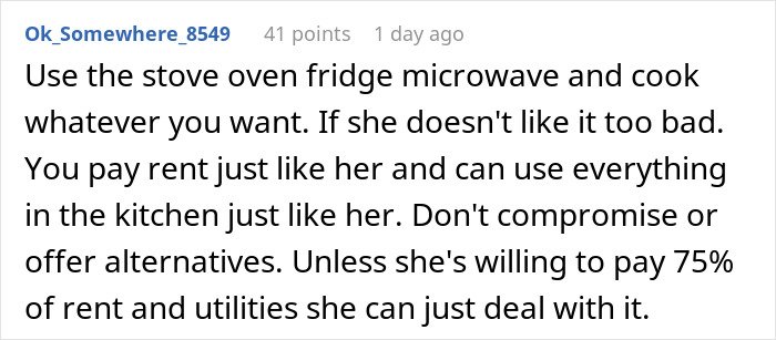 Reddit user refuses to follow strict vegan rules in shared kitchen, sparking debate over selfish behavior and roommate rights.
