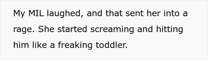 Text excerpt describing a woman’s emotional outburst after a family intervention on her obsession with her brother.