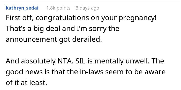 Screenshot of a social media comment discussing a woman hospitalized after family’s intervention over her obsession with brother.