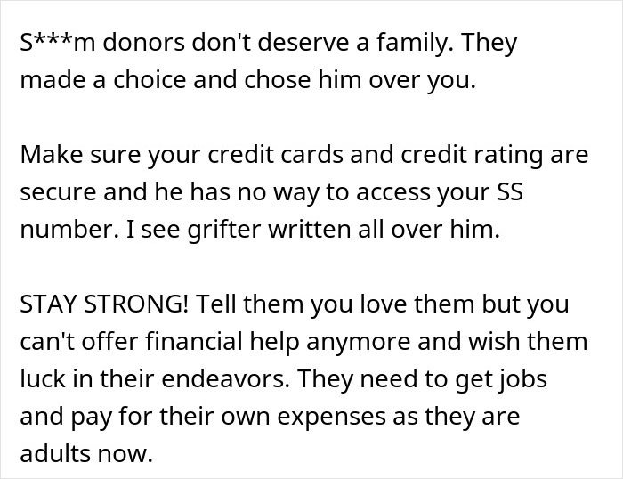 Text conversation showing advice on dealing with siblings after a guy kicks them out for revealing a planned surprise.