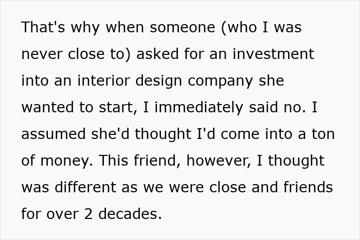 Woman sad and reflective after ending a 22-year-long friendship due to friend’s unhinged request.