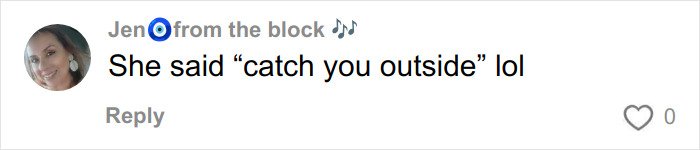 Comment on social media with a female profile picture reacting to a viral teen pepper-spraying tourists incident.