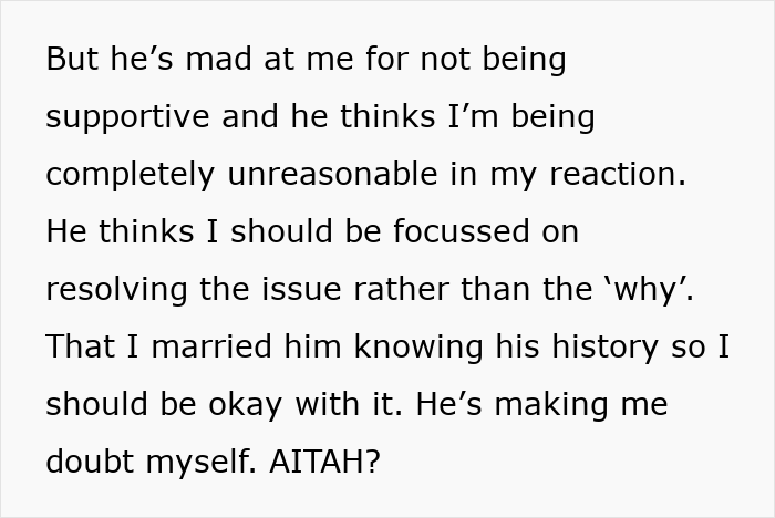 Text conversation expressing conflict and doubt in a relationship after exposing a husband&rsquo;s lie risking future child&rsquo;s health.