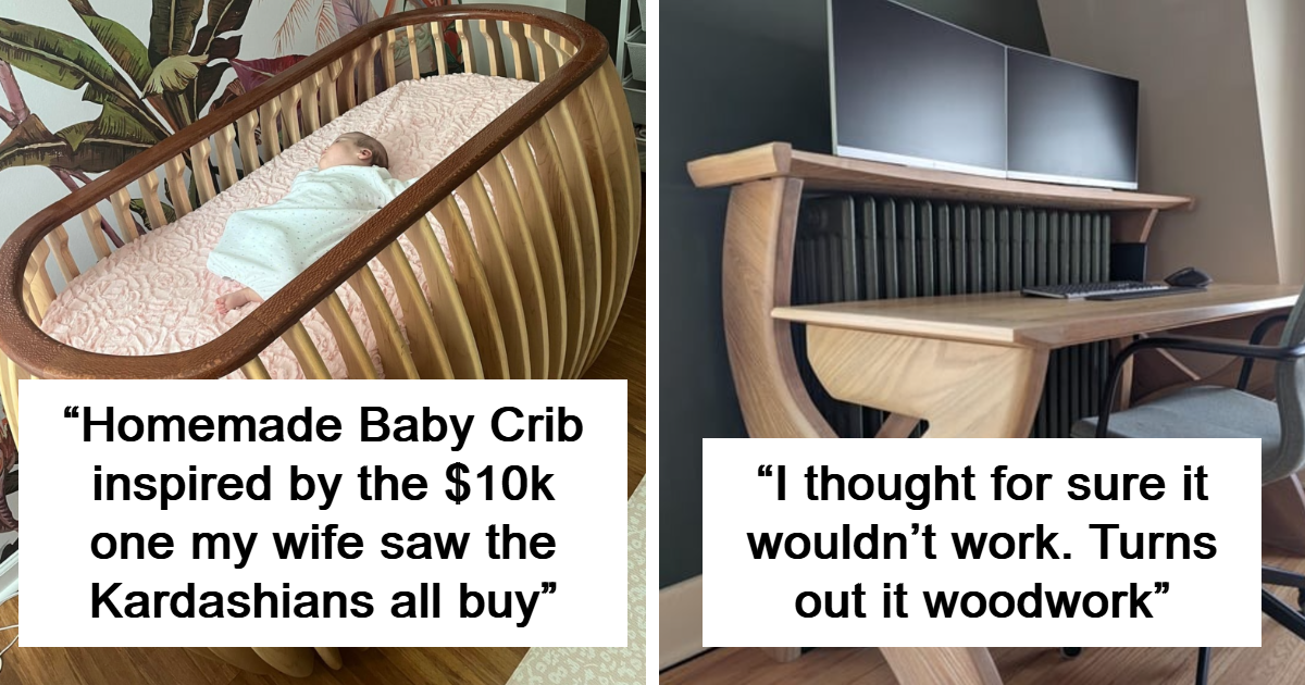 “Coolest Thing I’ve Ever Seen”: 50 Times People Made Something Amazing Out Of Wood