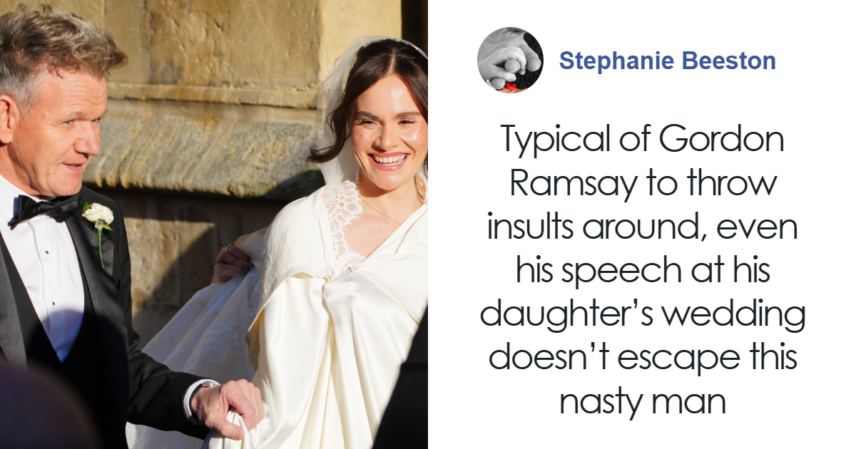 Gordon Ramsay Makes Brutal Speech At Daughter’s Wedding To Adam Peaty After Aunt’s ‘Shame’ Text