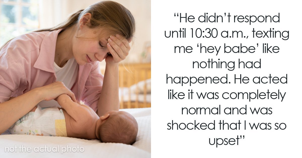 New Dad Disappears Overnight With Girl Best Friend, His Panicked GF Starts Questioning Everything