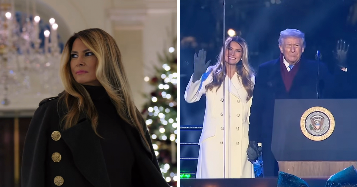 “Maybe She Knows Something We Don’t”: Melania’s Behavior At Tree Lighting Sparks Conspiracy Theories