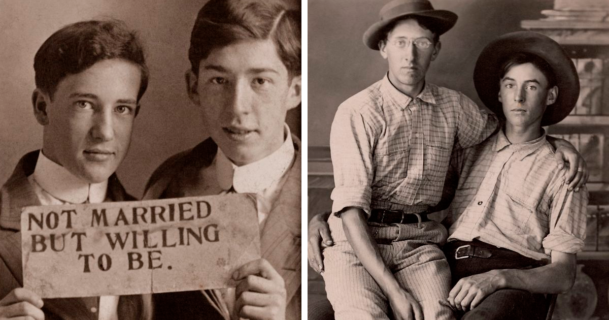 Book Of Old Photographs Of Male Couples Showcases What History Books Seem To “Forget” (26 Pics)