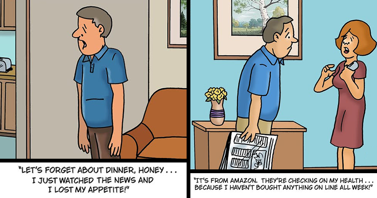 43 New One-Panel Comics Filled With Humor And Silly Situations By ‘Laughing Hippo Studio’