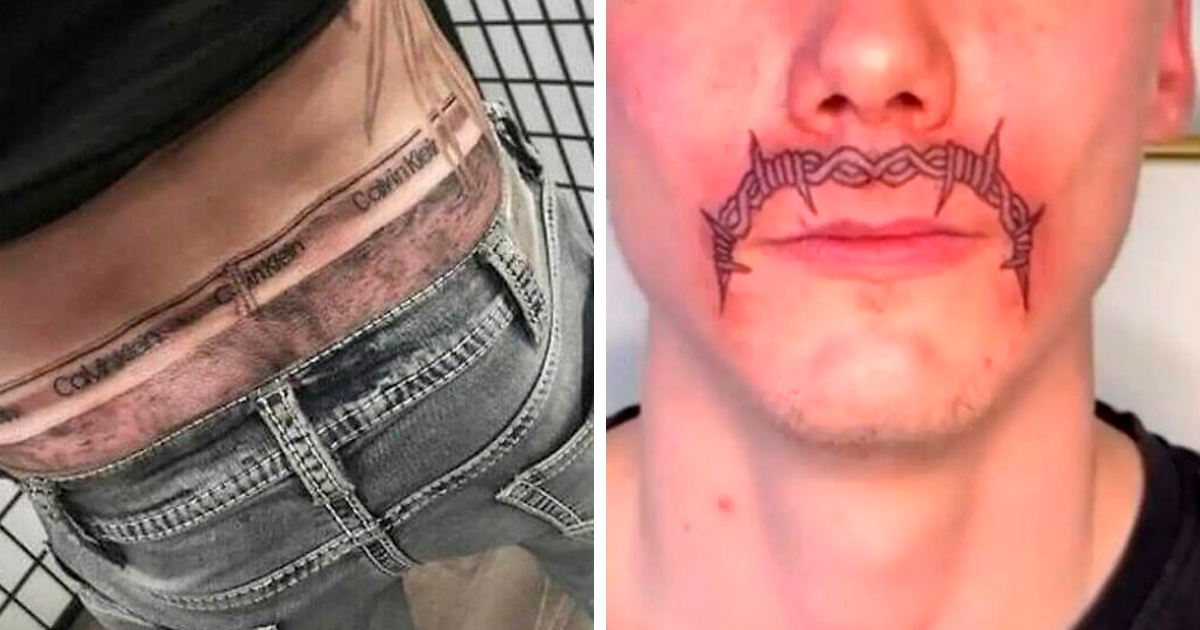 This Online Group Is Dedicated To The Worst Tattoos Out There, And These 65 Made Members Cringe