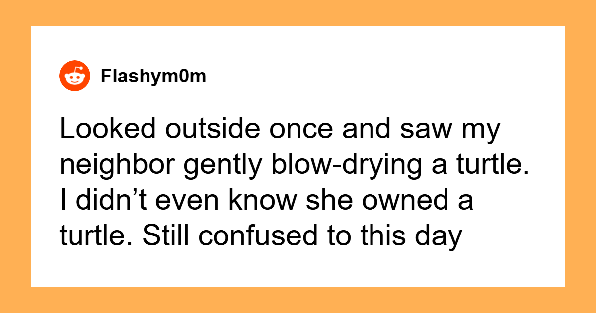 29 Of The Strangest Things People Accidentally Saw Neighbors Doing