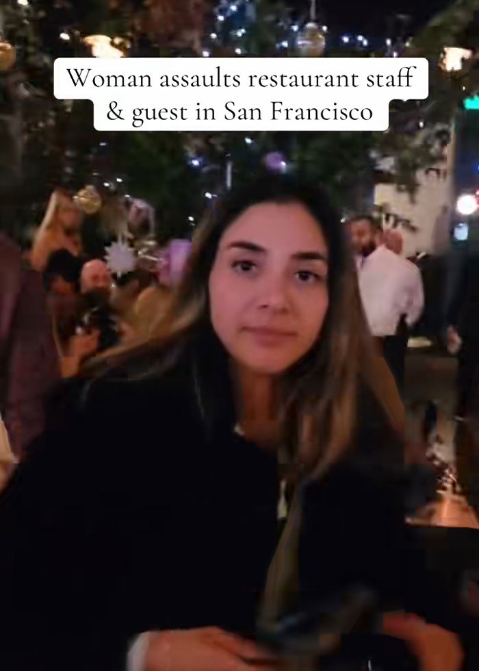 Woman involved in drunken rampage at upscale restaurant exposed as glamorous tech executive in San Francisco nightlife.