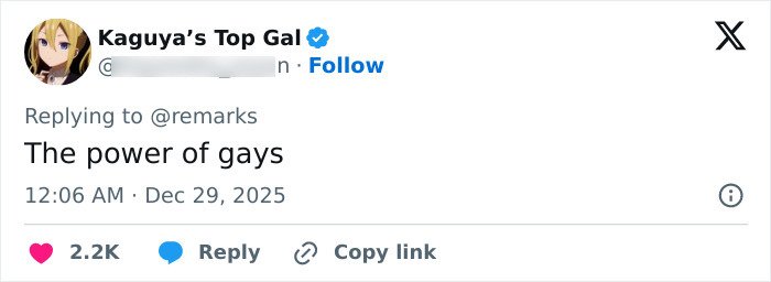 Screenshot of a social media reply mentioning a comment related to Stranger Things star Noah Schnapp and Will Byers.