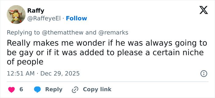 Tweet showing a user questioning Noah Schnapp's comment about Will Byers and its impact on Stranger Things fans.