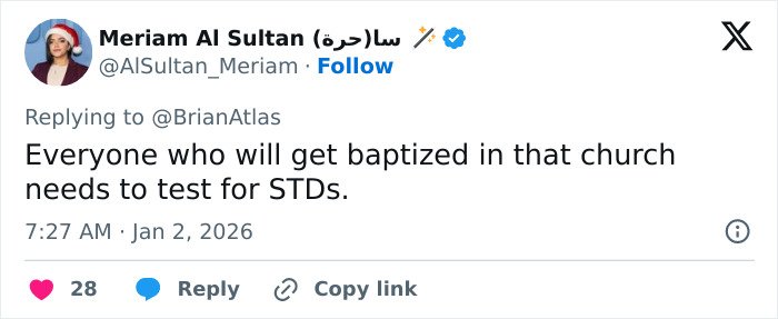 Screenshot of a tweet commenting on STD testing related to the adult star who went viral for 1,000 men challenge.