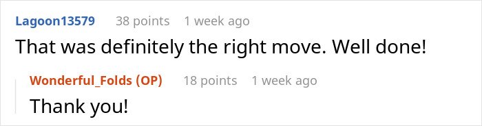 Screenshot of a social media comment thread showing a woman putting a coworker on blast and reacting to being fired.