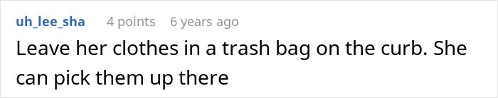 Screenshot of an online comment discussing family conflict involving MIL poisoning family dog and verbal attacks on a woman.