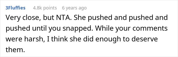Screenshot of a Reddit comment discussing frustration with a coworker skinny-shaming while preaching body positivity.