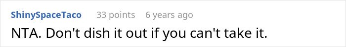 Screenshot of an online comment thread where a user responds to a body positivity and skinny-shaming discussion.