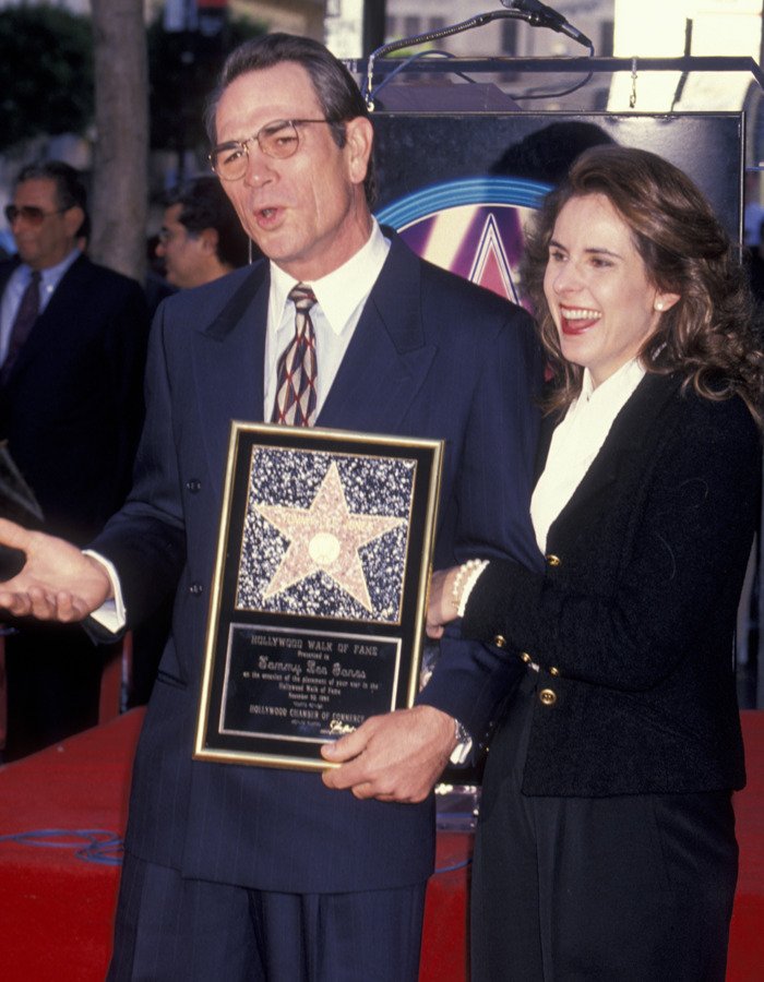 Tommy Lee Jones with daughter Victoria at a Hollywood event, highlighting court records and pending plea deal details.