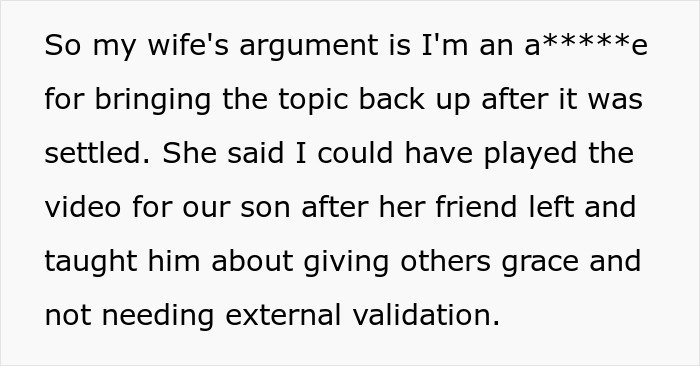 Text discussing a kid teaching a teacher a fun fact and the kid's dad putting the teacher in her place.