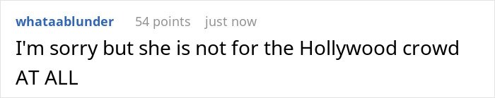 Screenshot of a social media comment reacting to Timothée Chalamet using Kylie's BBL at Critics Choice Awards.