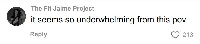Comment on social media by The Fit Jaime Project expressing disappointment from a point of view, related to Timothée Chalamet using Kylie's BBL at Critics' Choice Awards.