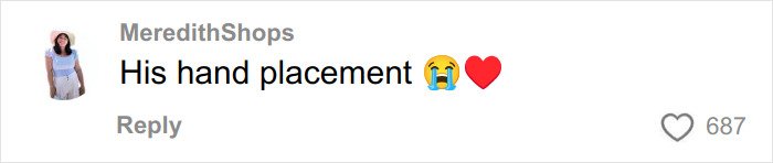Comment on a viral video of Timothée Chalamet using Kylie’s BBL to stand up at Critics' Choice Awards with hand placement emoji.