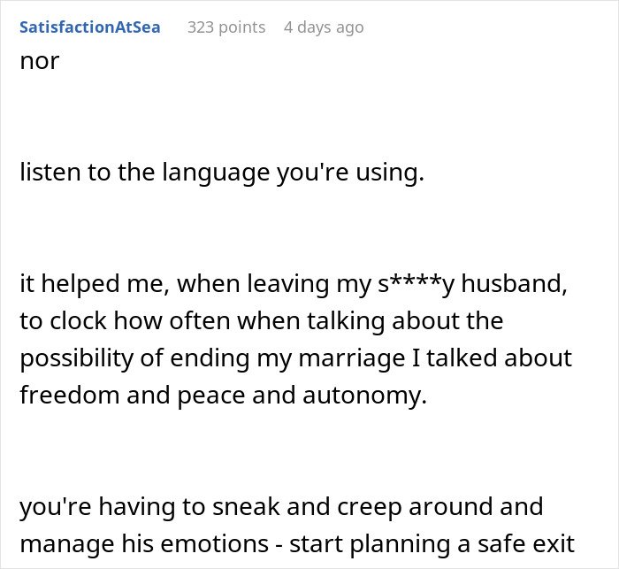 Woman feeling ready to dump boyfriend who feels emasculated when she fixes things in their relationship.