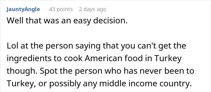 Man making faces and throwing a fit after receiving traditional gross food instead of American dishes at a restaurant