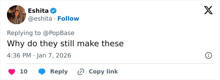 Social media reply about Zendaya wax figure saying Why do they still make these, with timestamp and reactions.