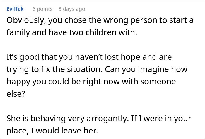 Screenshot of Reddit comments about a man feeling like his GF's ATM after she quits her job