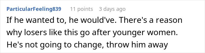 Commenter expresses strong disapproval of man who fails to buy Christmas presents for his girlfriend before holiday arrival.