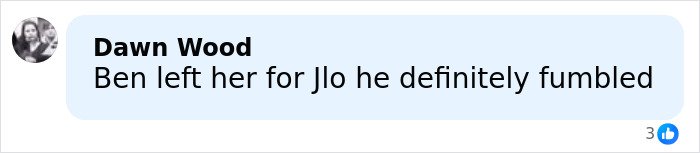 Comment on social media about Jennifer Garner and Ben Affleck's divorce and trauma bonding.