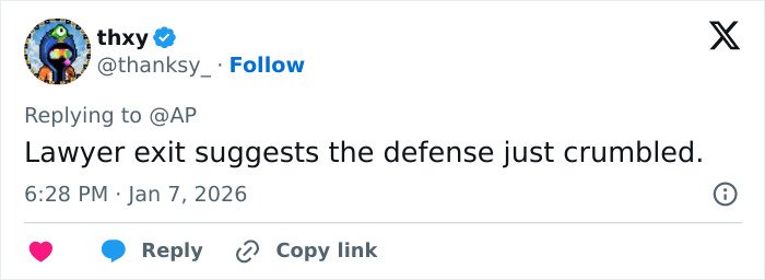 Tweet about lawyer exit hinting at a plot twist in Nick Reiner’s case with his family breaking their silence.