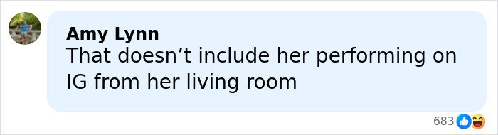 Amy Lynn commenting on Britney Spears facing backlash after saying she will never perform in the U.S. again.