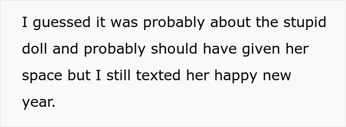 Text conversation about a mom blaming her daughter for picking dad in the divorce and refusing involvement.